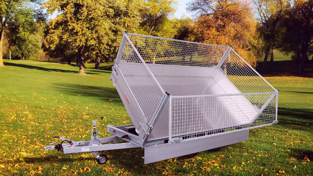 driezijdige kipper aanhangwagen