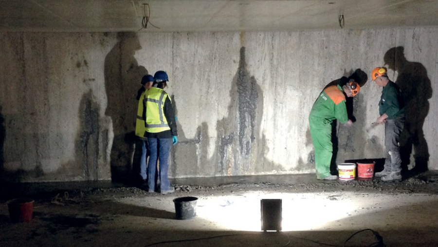 Leer betonconstructies beschermen tijdens seminarie met demonstraties
