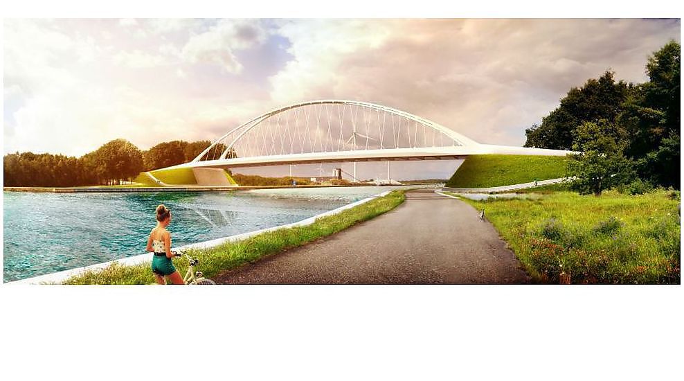 Coup d'envoi de l'élévation des ponts du Canal Albert 