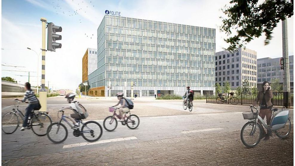 Nouveau bâtiment pour la Police d'Anvers