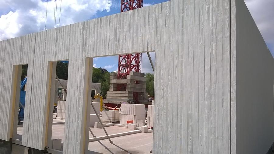 Des travaux rondement menés grâce aux panneaux sandwich