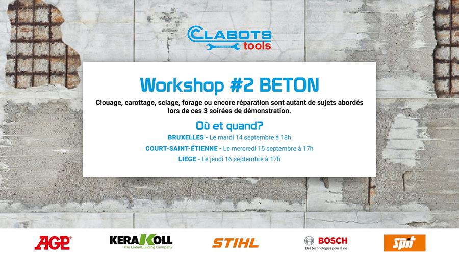 Un workshop sur le béton ?