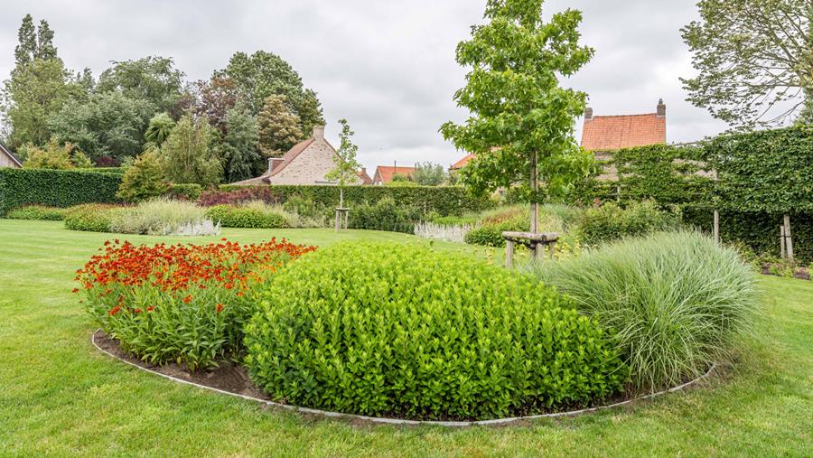 Harmonieuze tuin kan op vele manieren