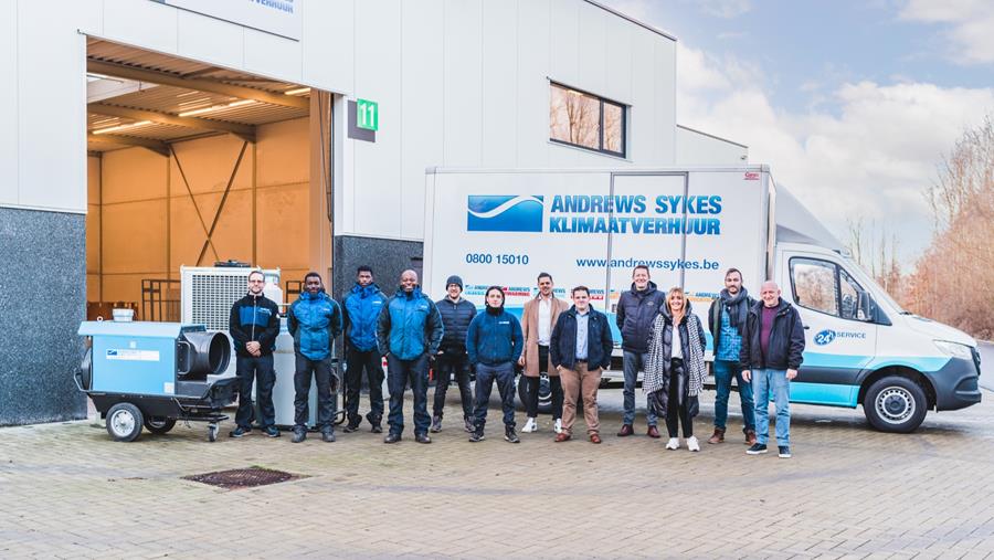 Andrews Sykes ouvre un nouveau dépôt en Belgique
