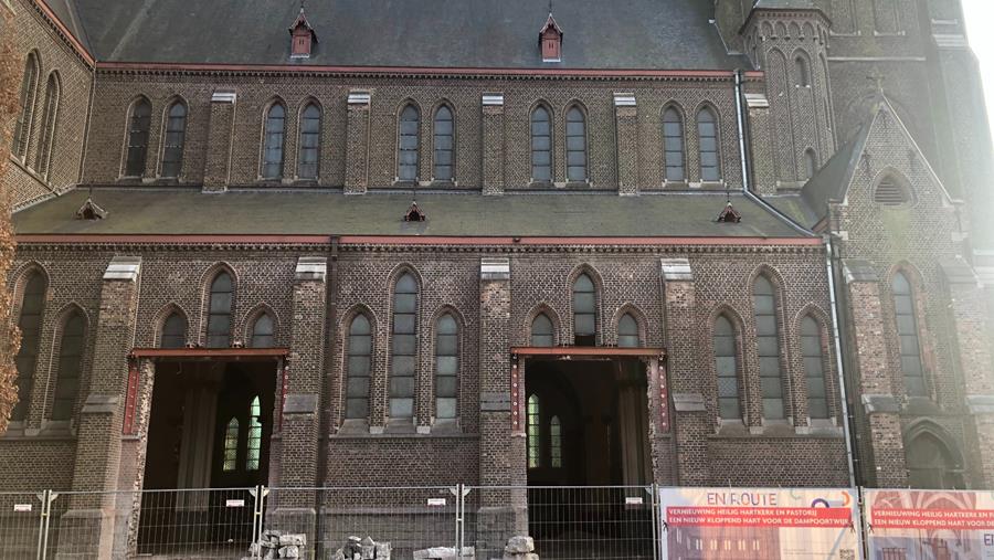 Helig Hartkerk Gent ondergaat renovatie