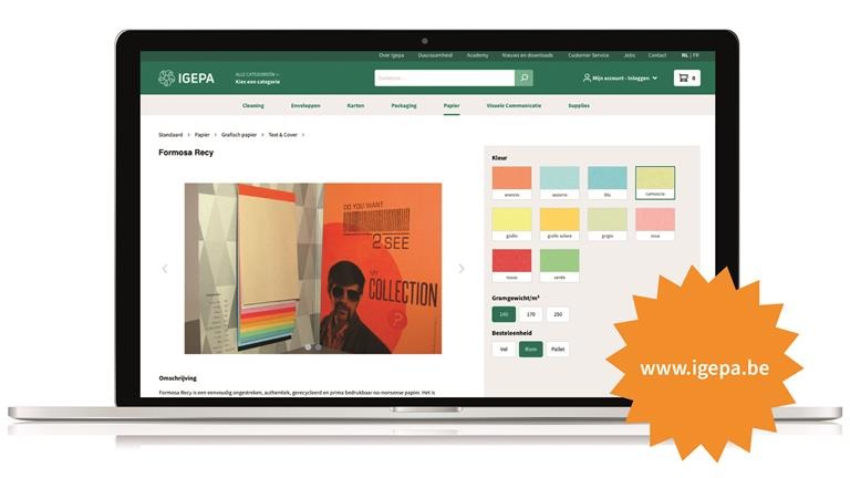 Ontdek de nieuwe Igepa website en -shop!