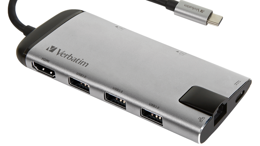 Verbatim USB-C Power charging multiport hub