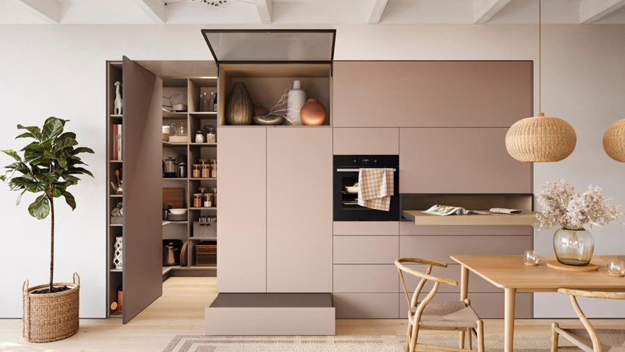Grote fronten voor een modern interieur