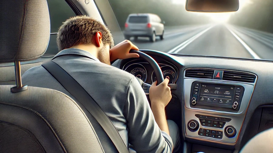 10% van de chauffeurs viel ooit in slaap achter het stuur