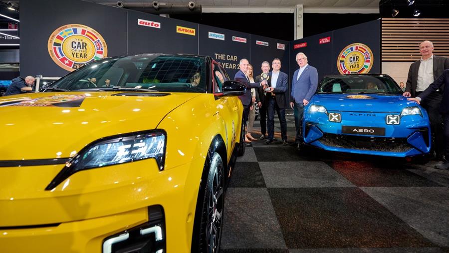 Renault 5 / Alpine A290 élue Voiture de l'Année 2025