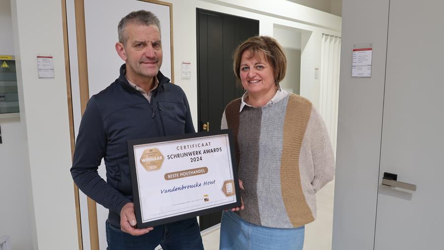 Vandenbroucke Hout is de Beste Houthandel van België 2024
