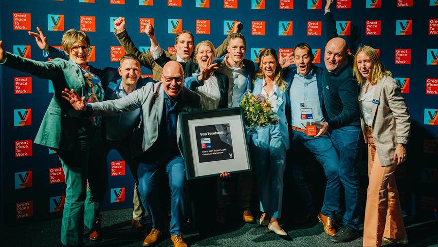 Van Tornhaut opnieuw verkozen tot Best Workplace 2025