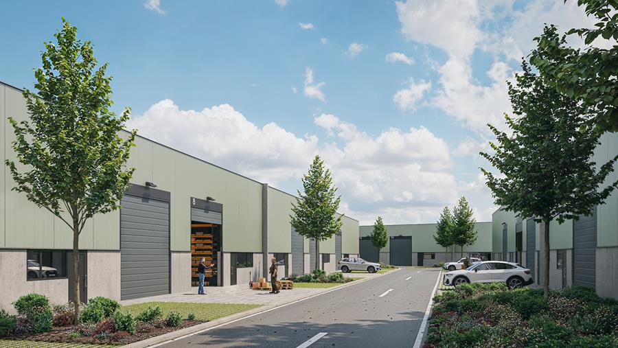 Nieuw kmo-park in Halle wordt volledig gasloos