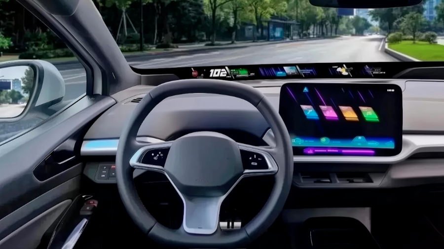 Un constructeur chinois opte pour l’affichage tête haute panoramique de Valeo