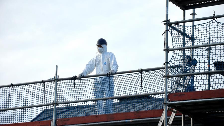Asbest verwijderen zonder begeleiding niet zonder gevaren