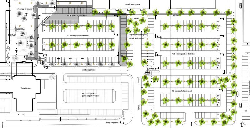 Aandachtspunten bij ontwerp van parkings