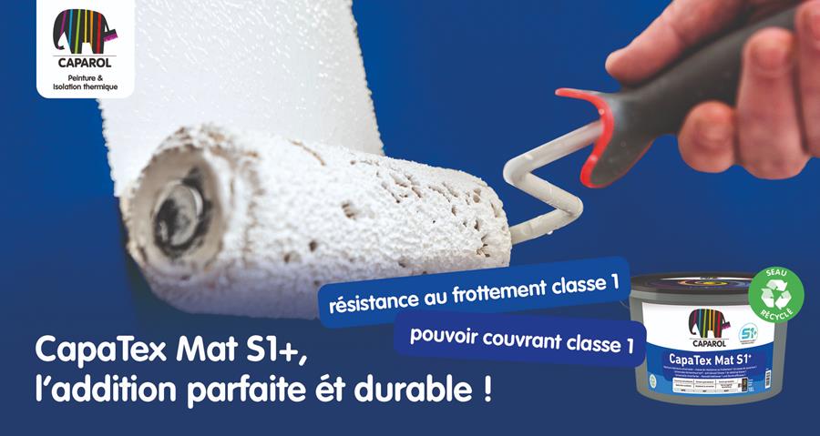 CapaTex Mat S1+, l’addition parfaite ét durable!