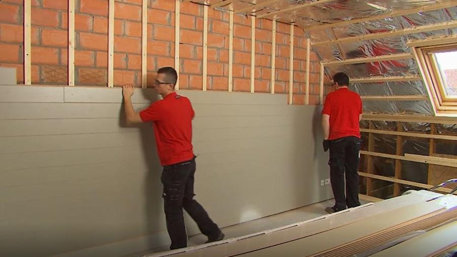 Comment finir les murs de votre grenier